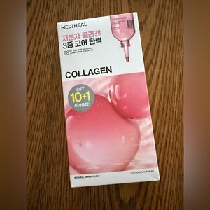 Mediheal Collagen Pink Hydrogel Face Mask - Pink, Korean Skin Care, 11 Masks